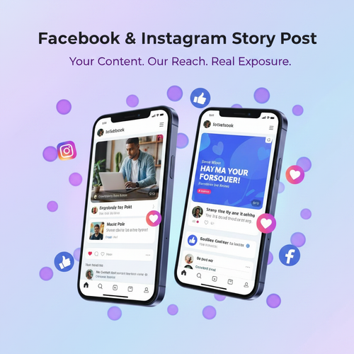 Facebook & Instagram Story Post