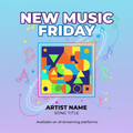 New Music Friday Flyer